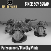 Warboss on Warbike / Warbikers / Nobz on Warbikes